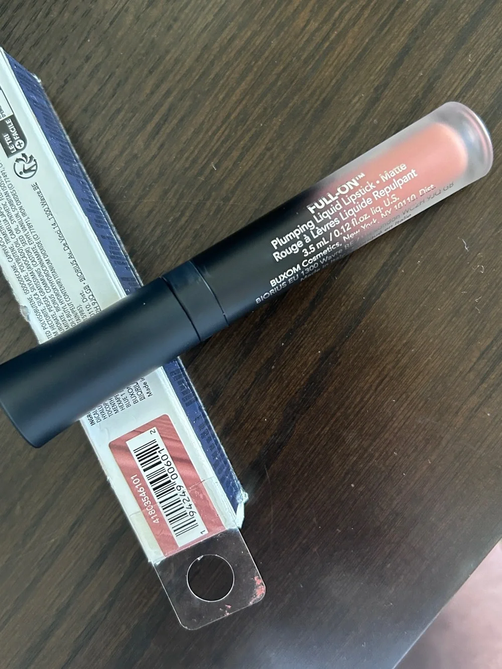 NWT BUXOM FULL ON PLUMPING LIQUID LIPSTICK in Angel Baby